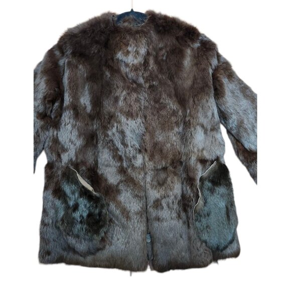 MAURIZIO PECORARO MILANG Reversible jacket made of natural rabbit fur  Size IT42 - Picture 11 of 16